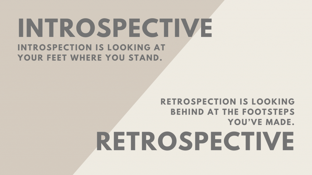 Introspective-vs-Retrospective
